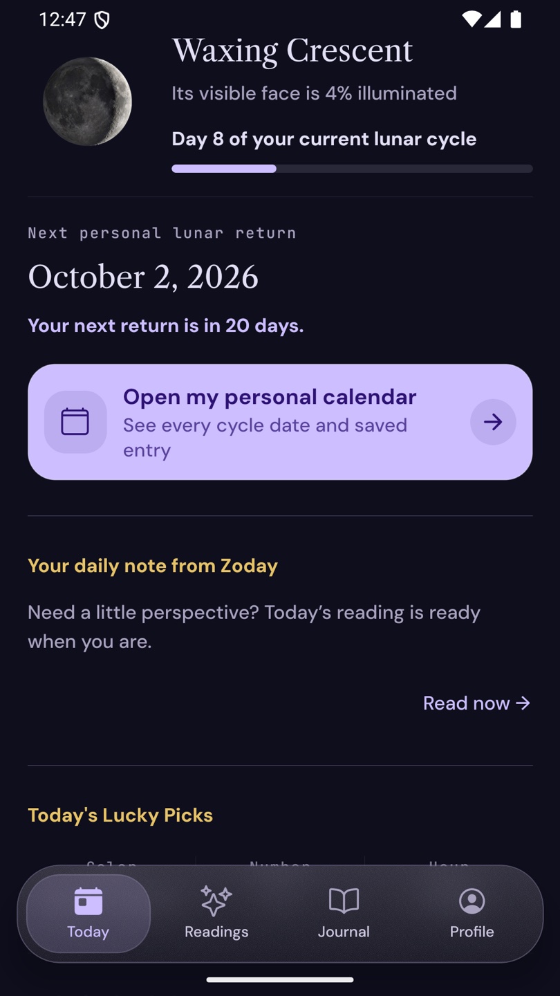 Zoday · Start with Today